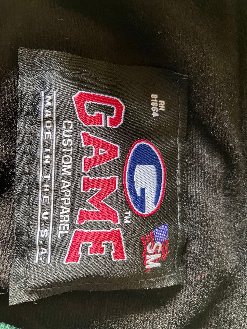 GAMESPORTSWEAR米国製レア品プルオーバーウィングロゴ刺繍VT