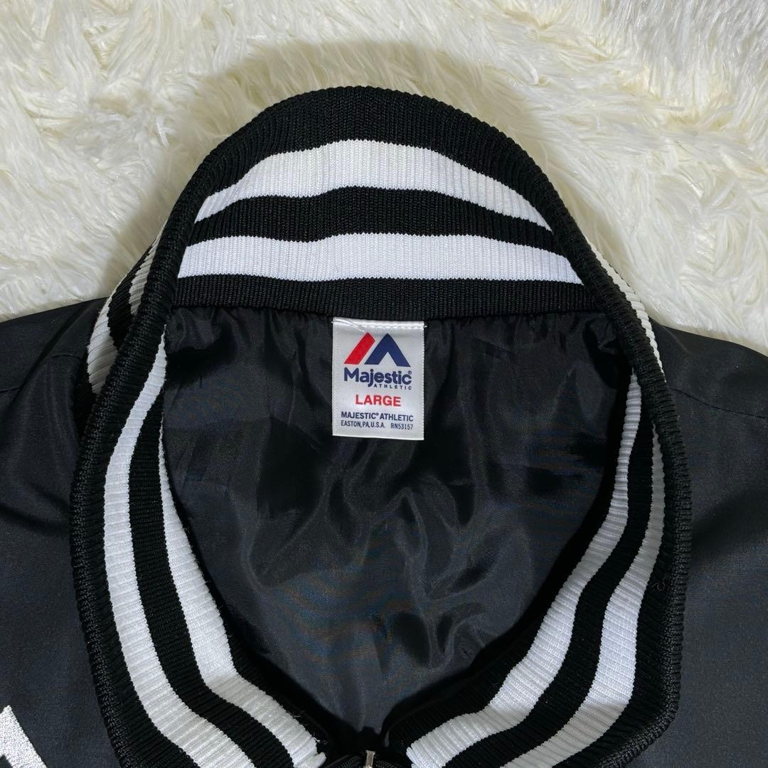☆超美品☆ソフトバンク ホークス グランド コート Majestic製 L 人気