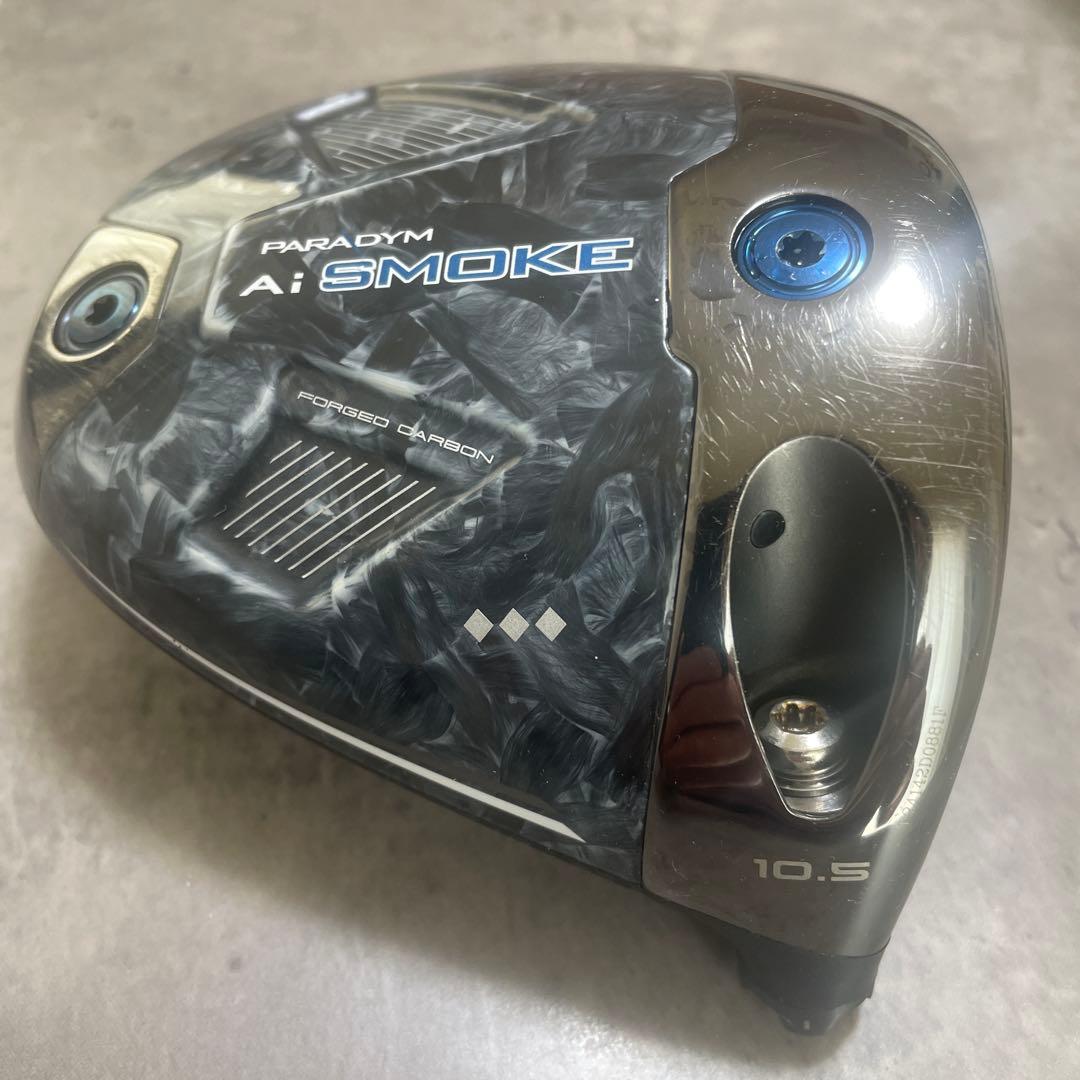 A1 SMOKE カーボンファイバー ドライバーヘッド