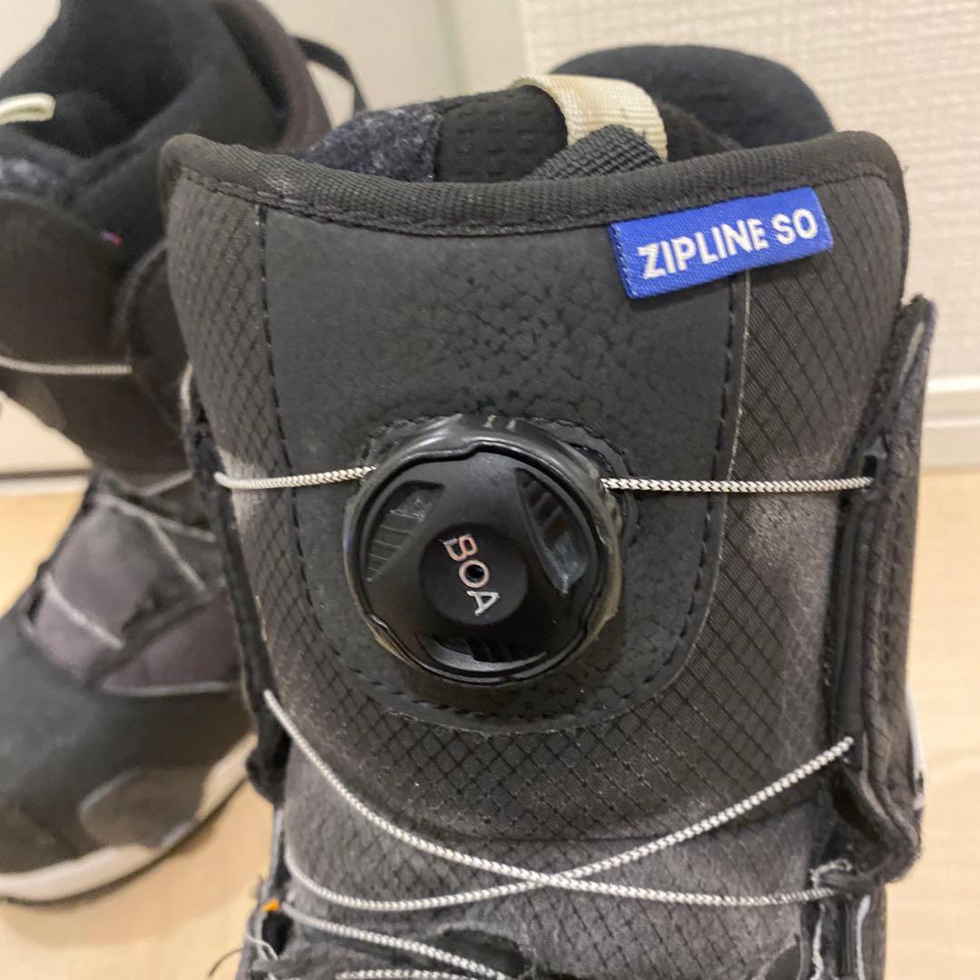 【即日発送】BURTONスノボブーツZIPLINE STEP ON 23.0cm