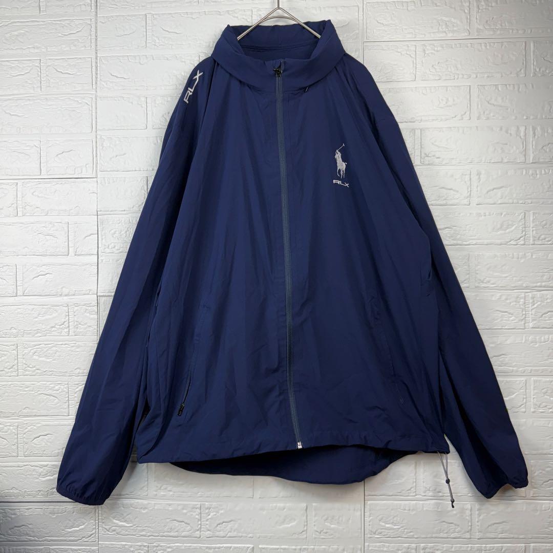 【極美品】 RLX RALPH LAUREN パフォーマンスフーデッドジャケット