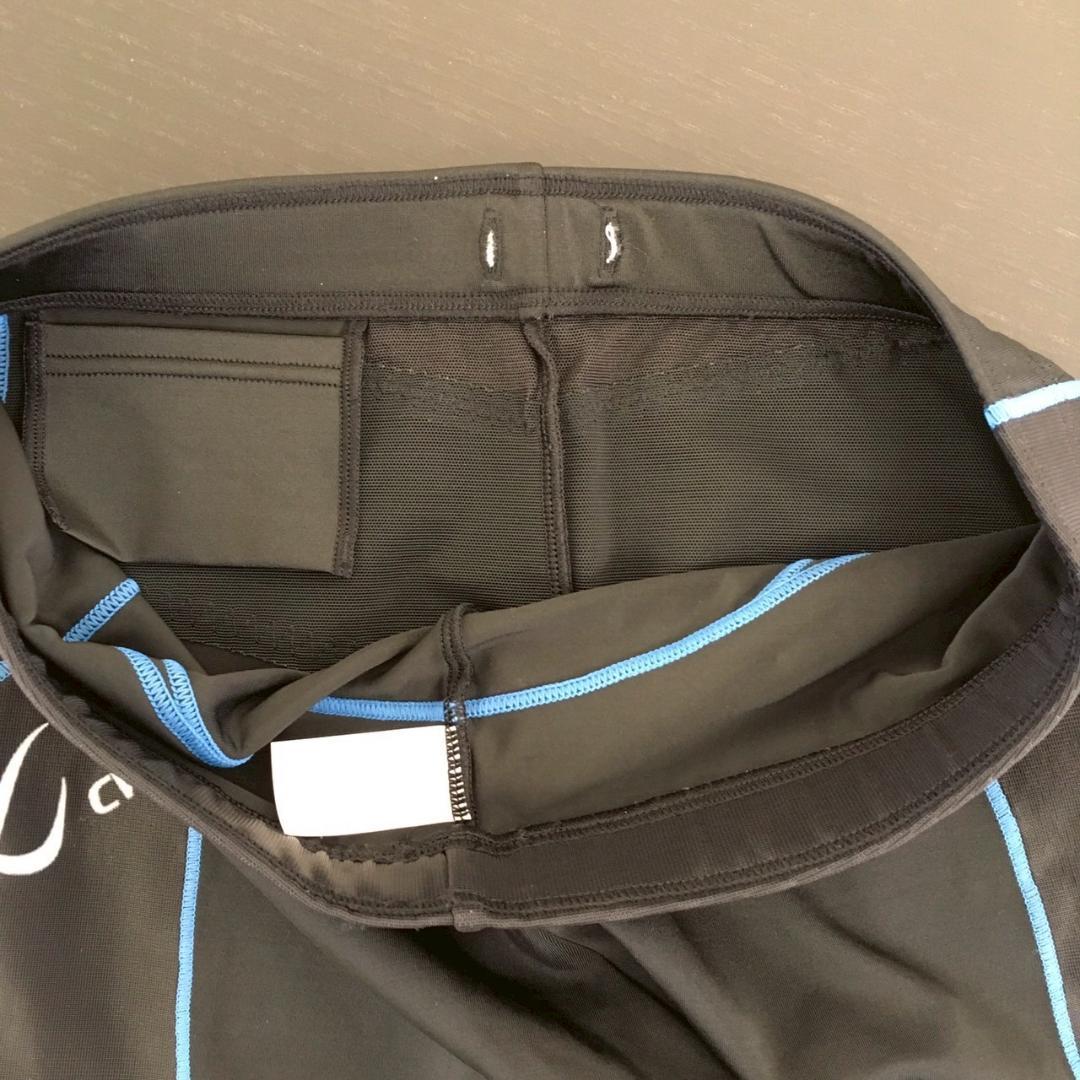 zG1207【S】CW-X 配色ライン コンプレッション 線柄 パイピング