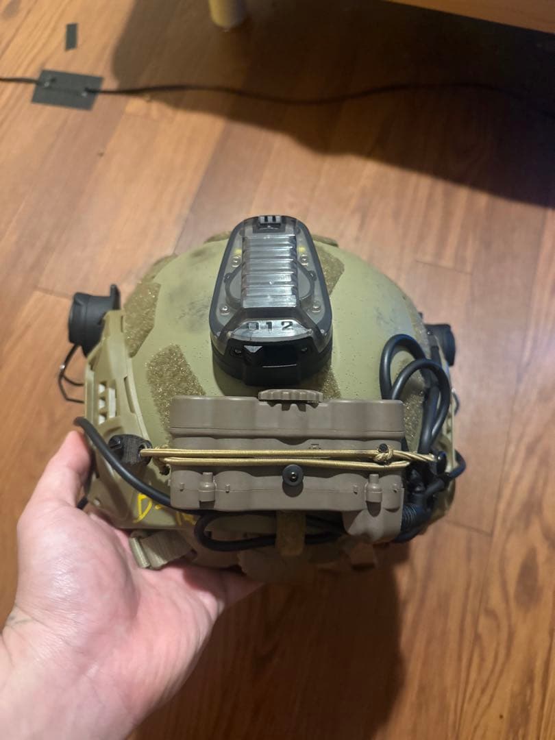 ヘルメット フルセット NVG付き Z-TAC 特殊部隊風 サバゲー装備一式