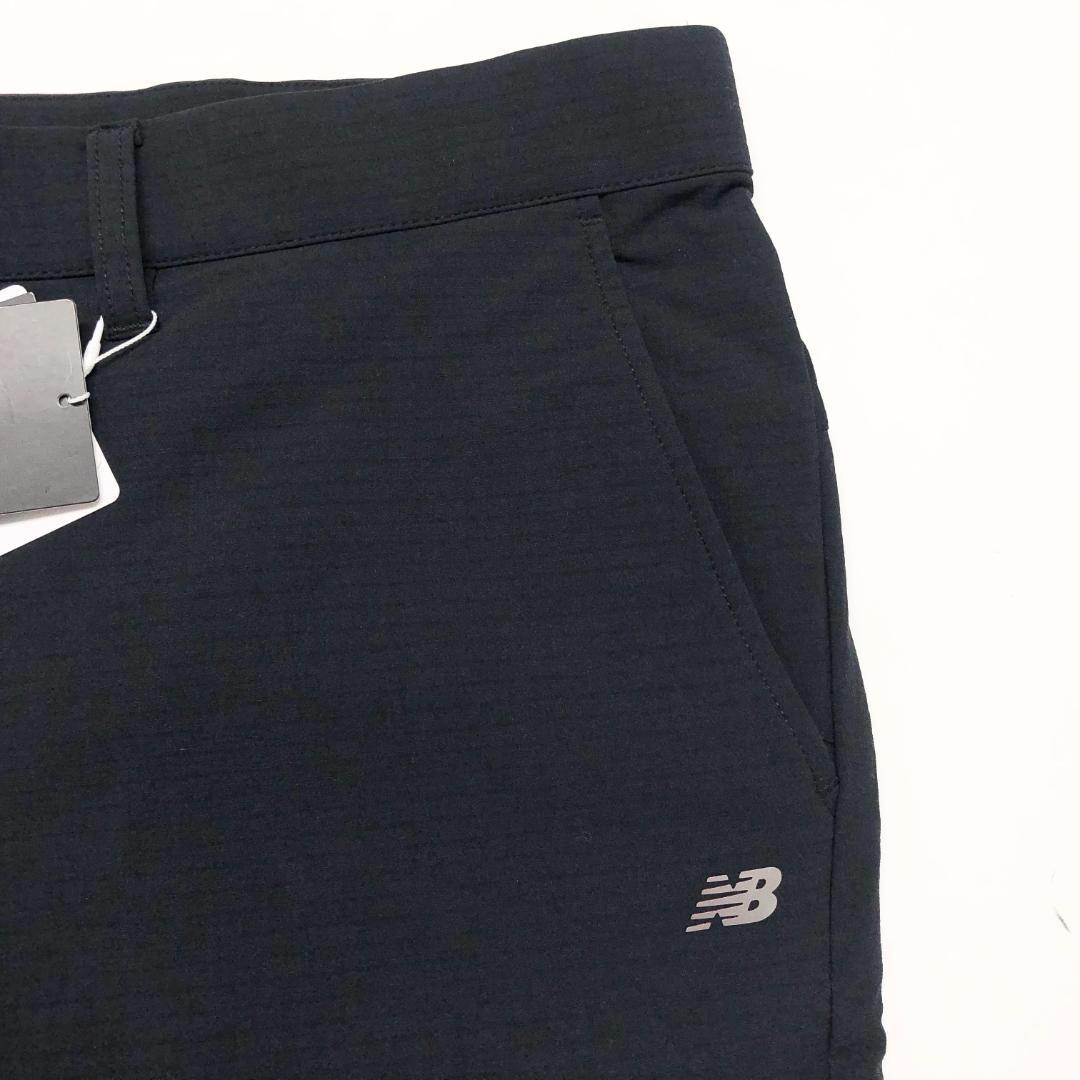 ○★新品未使用　NEW BALANCE　テーパードパンツ　7　ブラック
