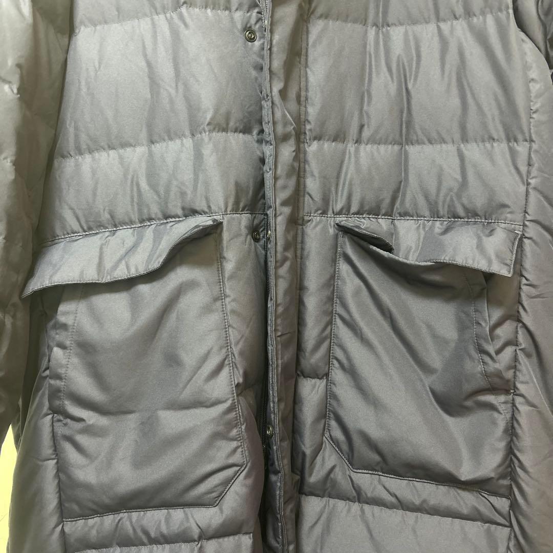 【美品】MIZUNO（ミズノ）ロングダウンコート ネイビー 2XLサイズ