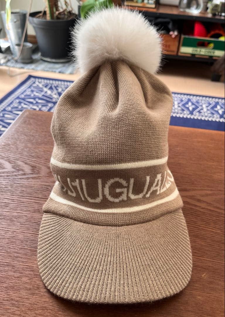 1PIU1UGUALE3 GOLF OSLO CAP　ニットキャップ　ニット帽