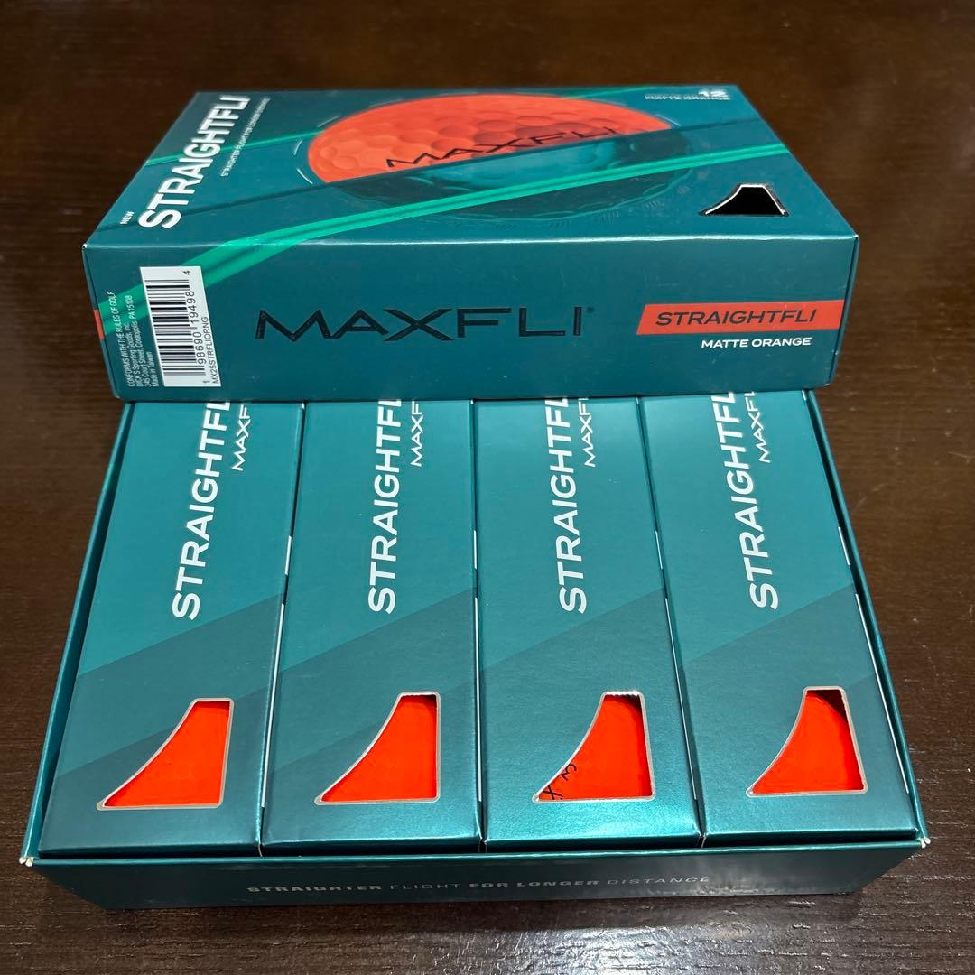 maxfli straightfli ゴルフボール2025年