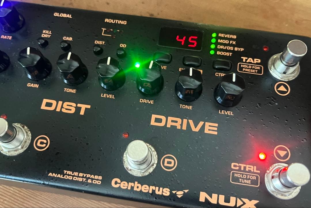 NUX Cerberus ギターマルチエフェクター
