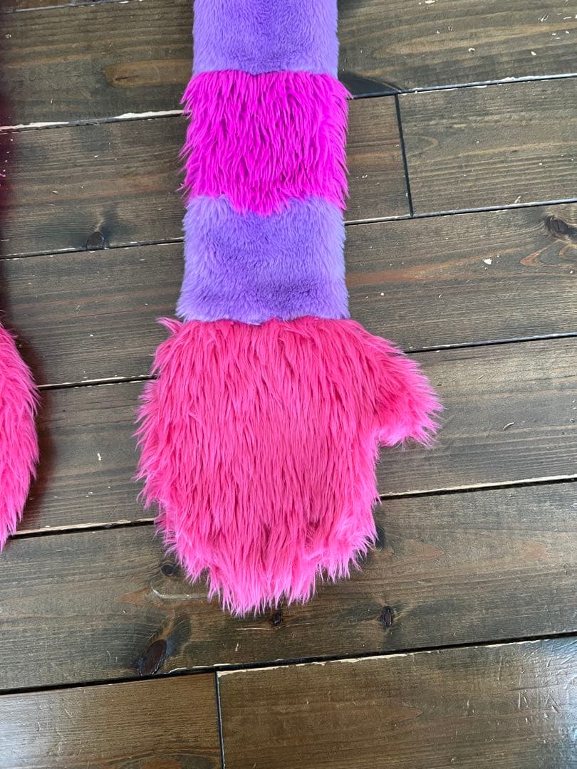 超美品　チェシャ猫マフラーキャップ