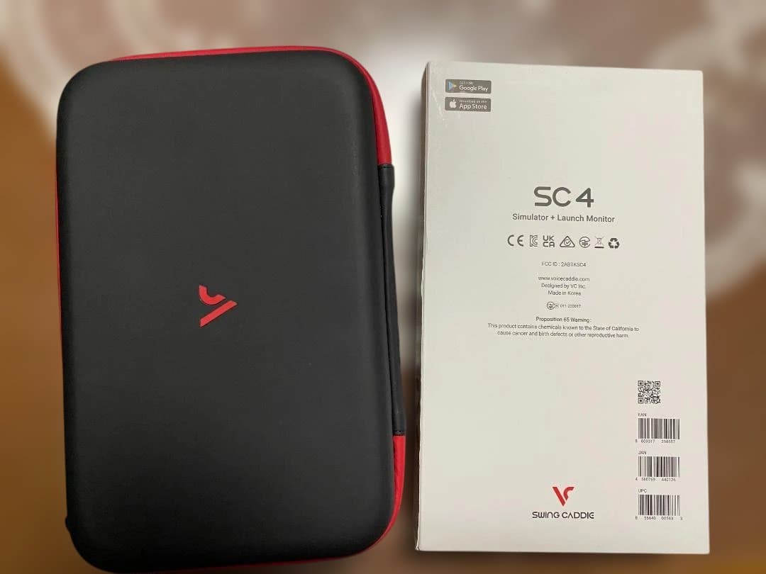 Swing caddie SC4 ゴルフ 弾道測定器