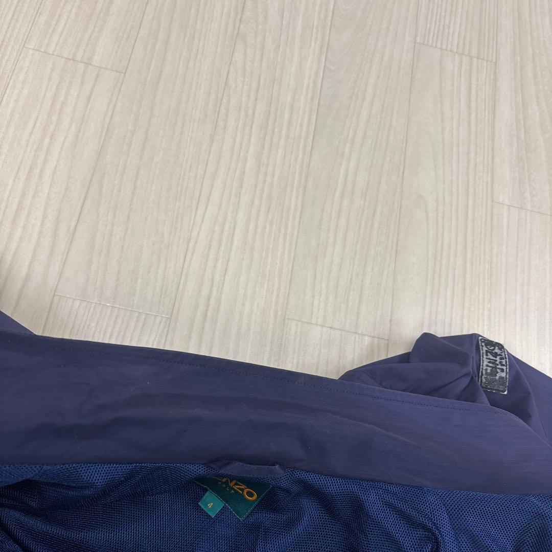 KENZO GOLF ネイビー 4 スイングトップ　ナイロンジャケット　フェード