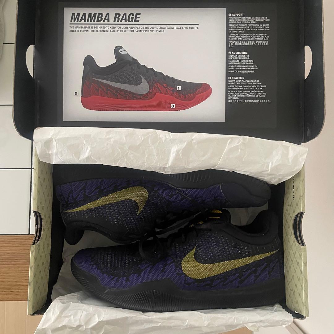シューズ(男性用) Nike Kobe Mamba Rage Lakers Away 27.5cm