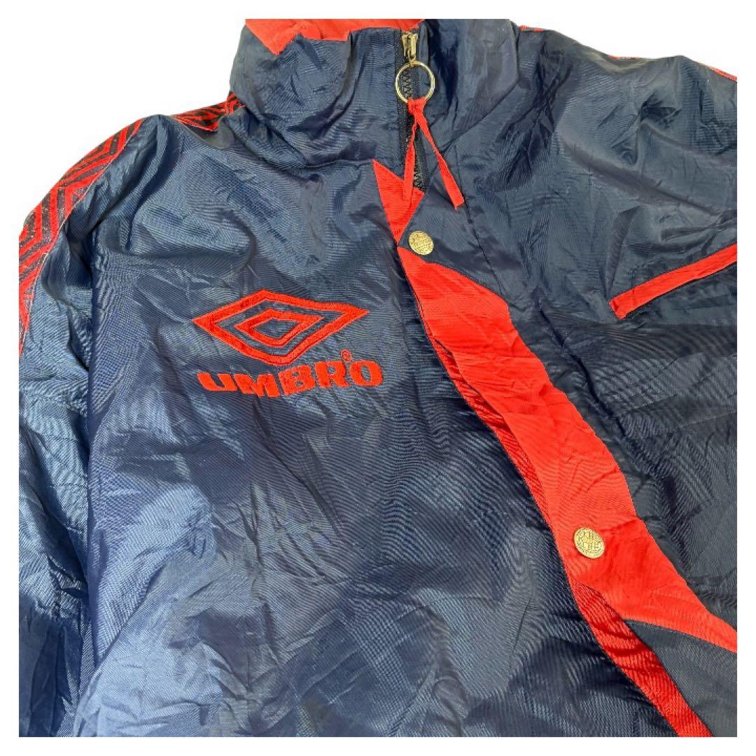 ウェア VINTAGE UMBRO SOCCER BENCH COAT XL 90s
