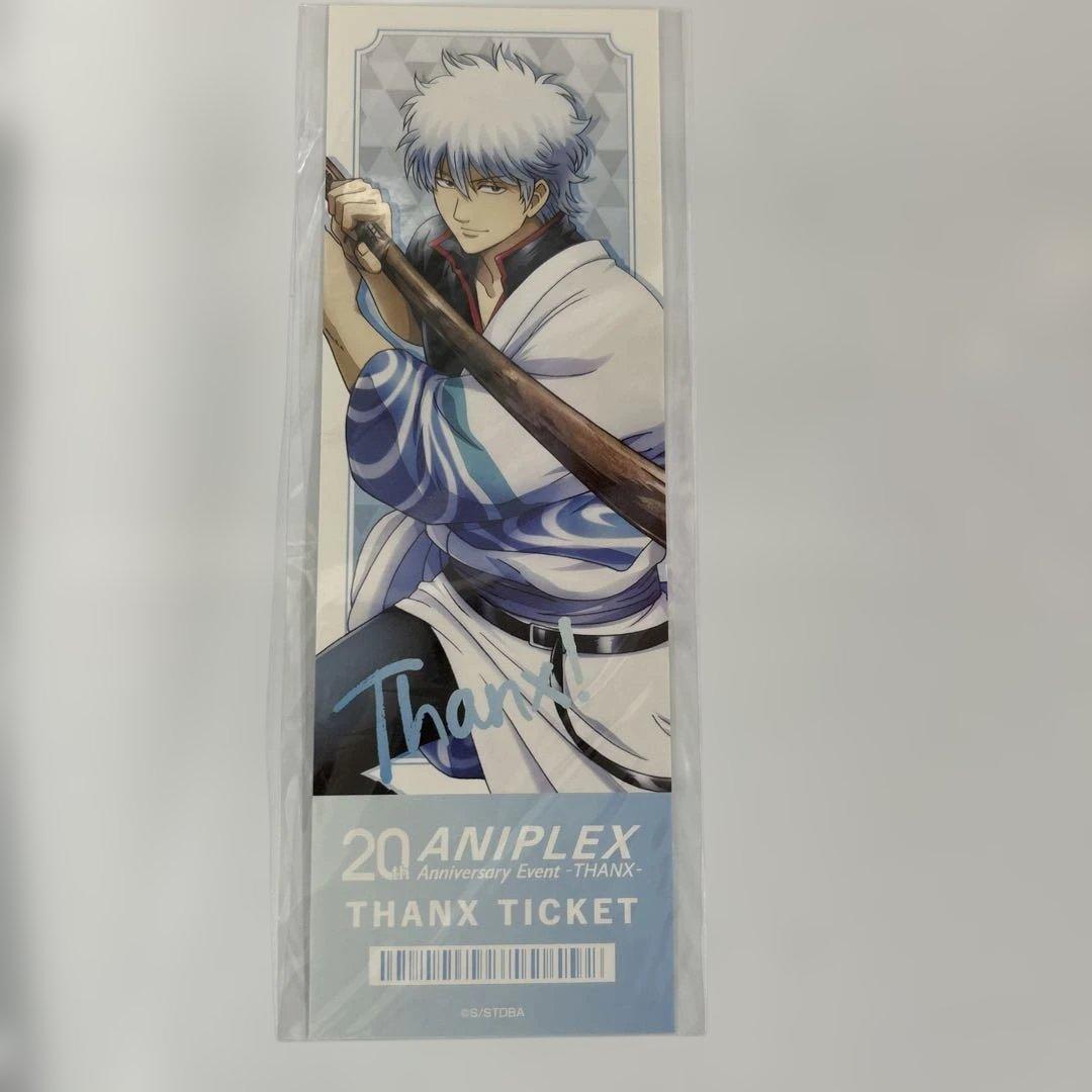 ANIPLEX 20th坂田銀時 缶バッジ34点/アクスタ/SNS風アクキー