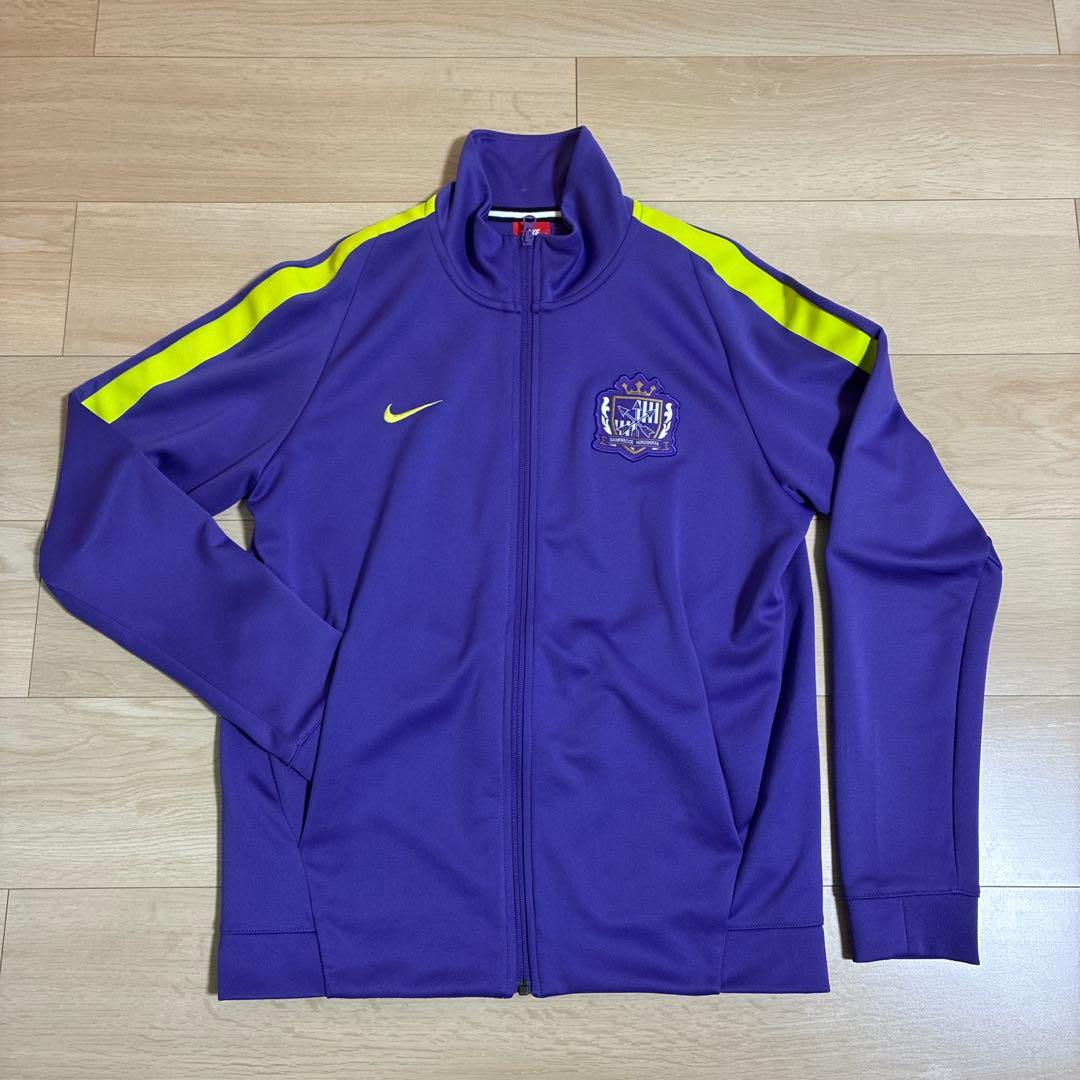 サンフレッチェ　アンセムジャケットNike 紫色HIROSHIMA