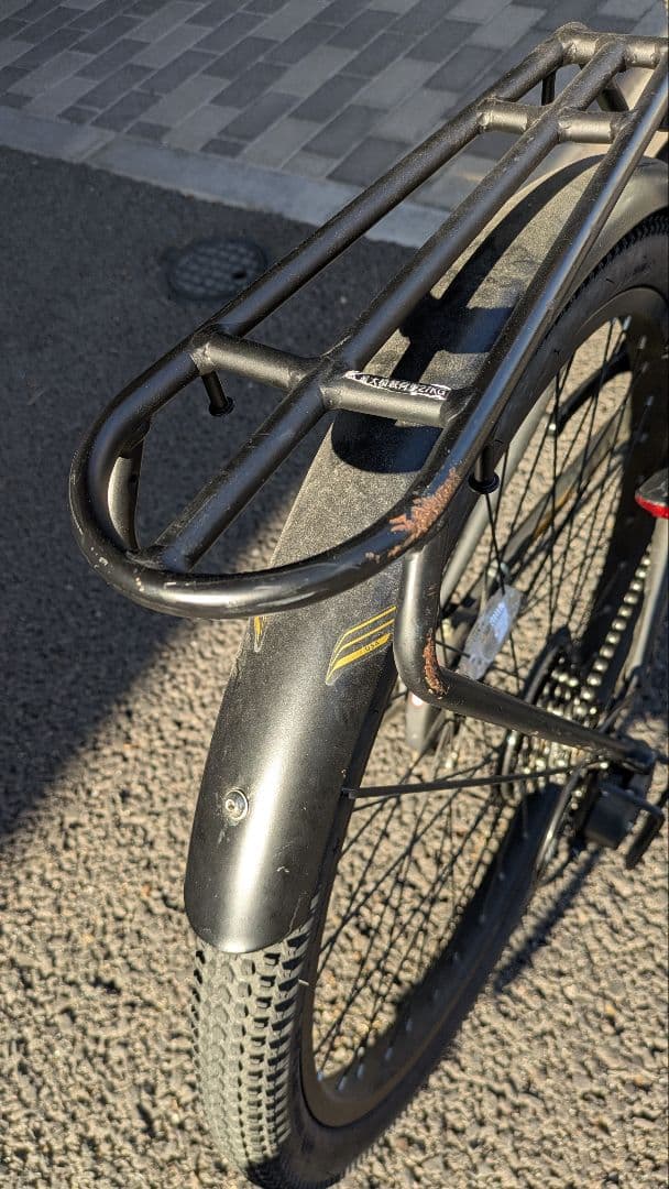 直接お渡し　自転車26インチ　6段変速　男の子　コグホーン