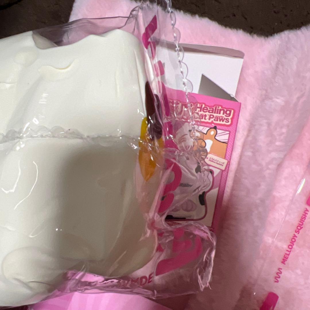 Mellojoy スクイーズ　癒しの猫爪　ミケ