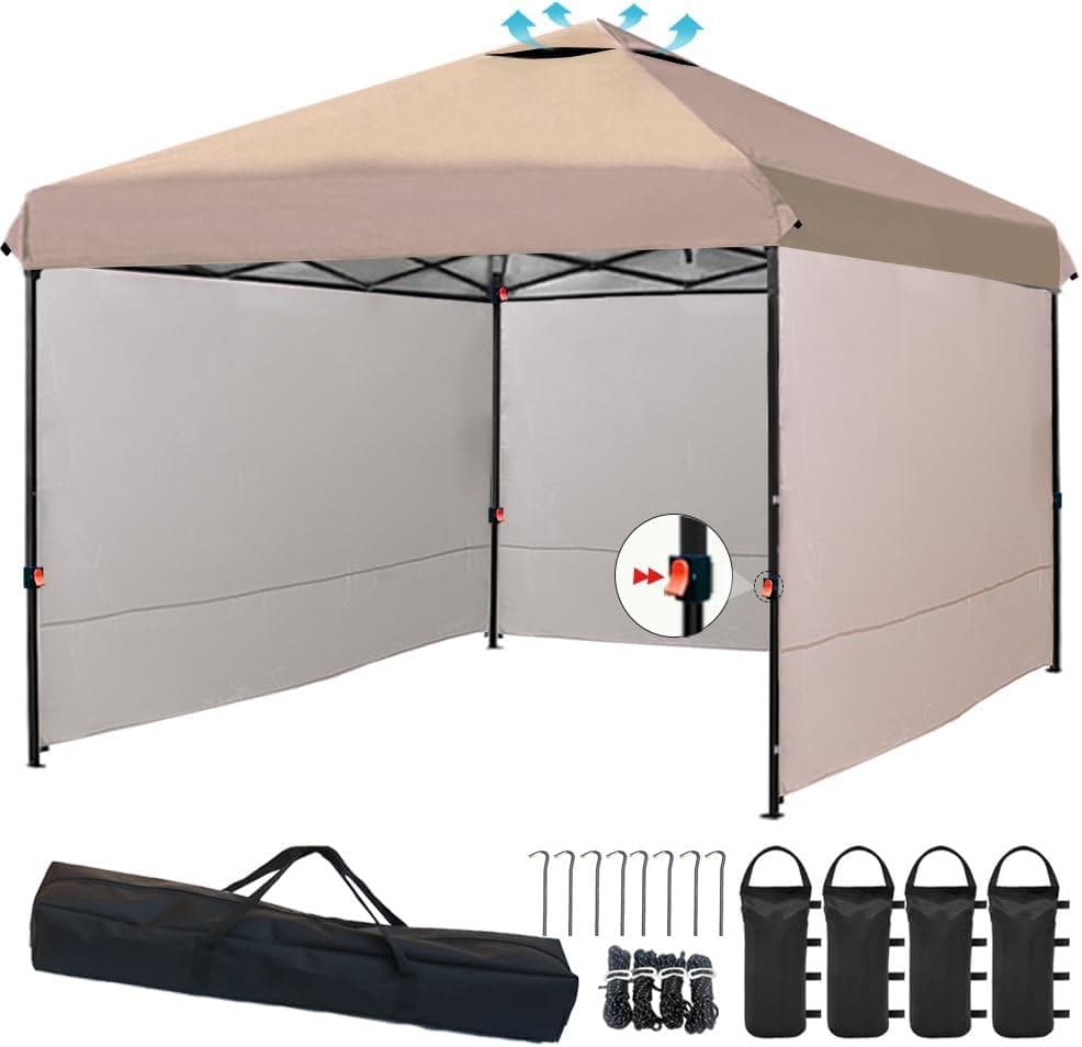 [S114-150] タープテント 2.5m×2.5m 収納バック付き 新品