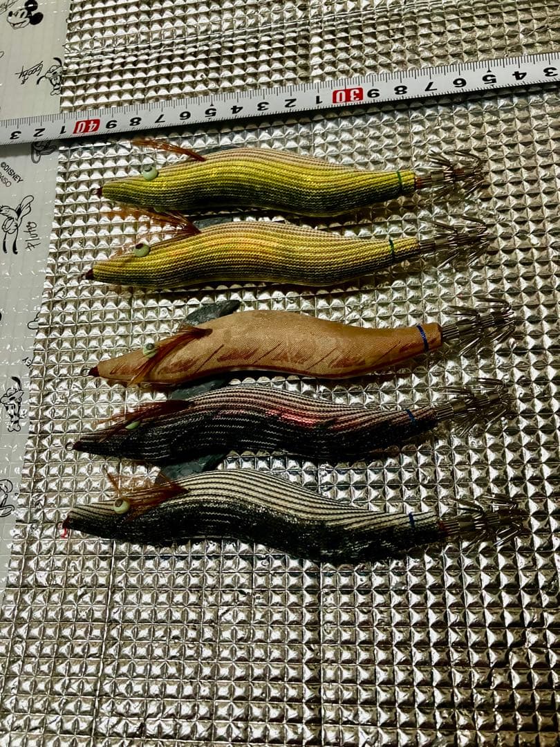 餌木猿3.5号SS 5本セット　林釣漁具製作所