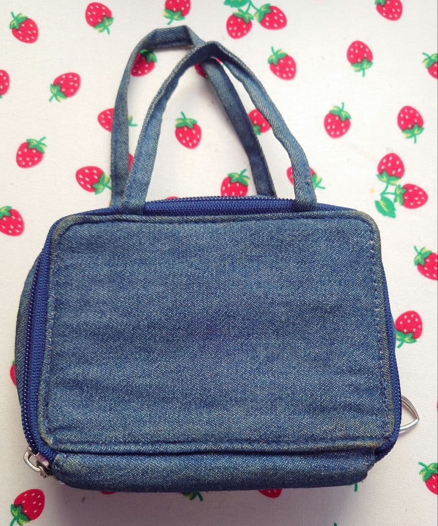 パワーパフガールズ　財布　デニム