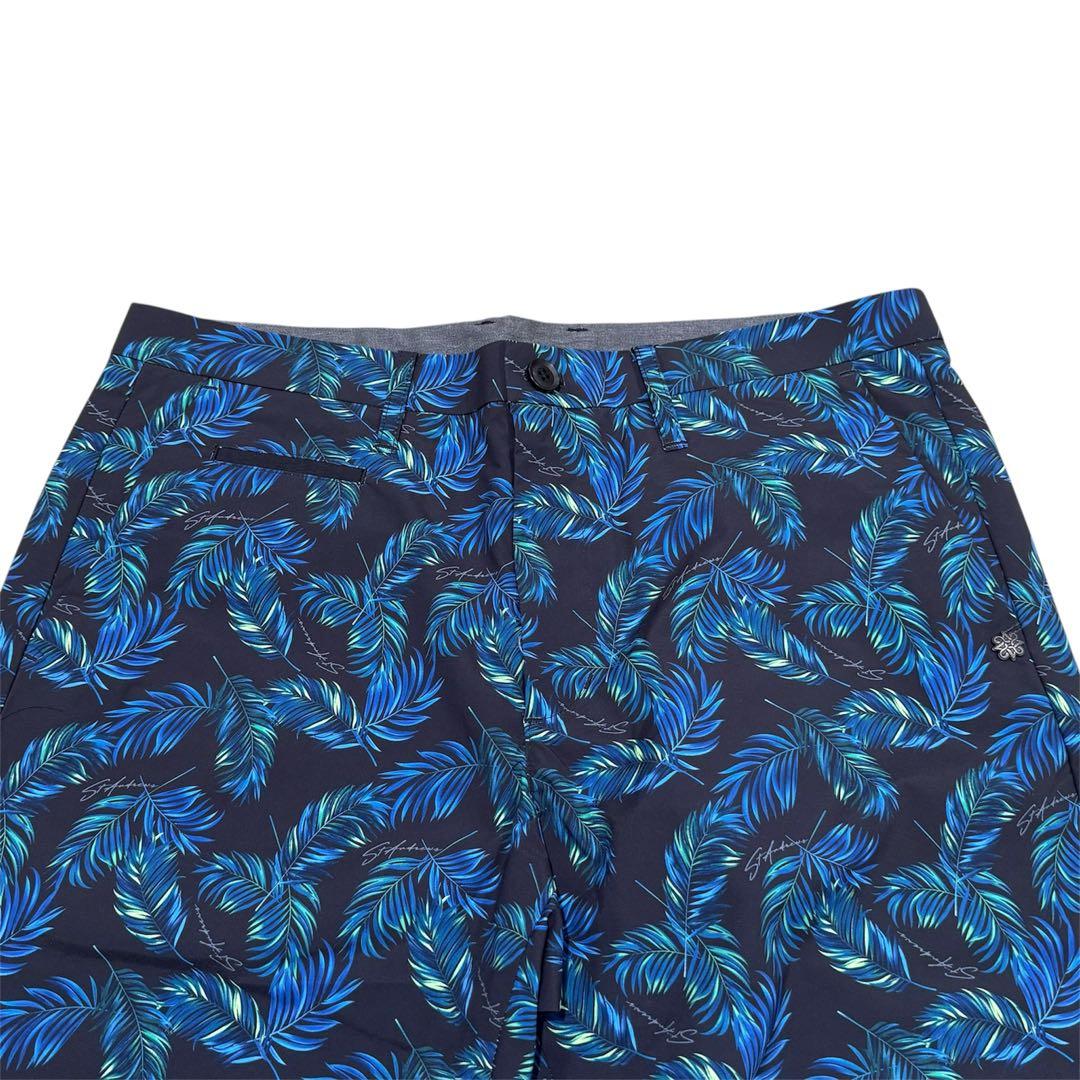 【50％オフ】定価2.1万円　St ANDREWS ゴルフパンツ 柄　メンズ
