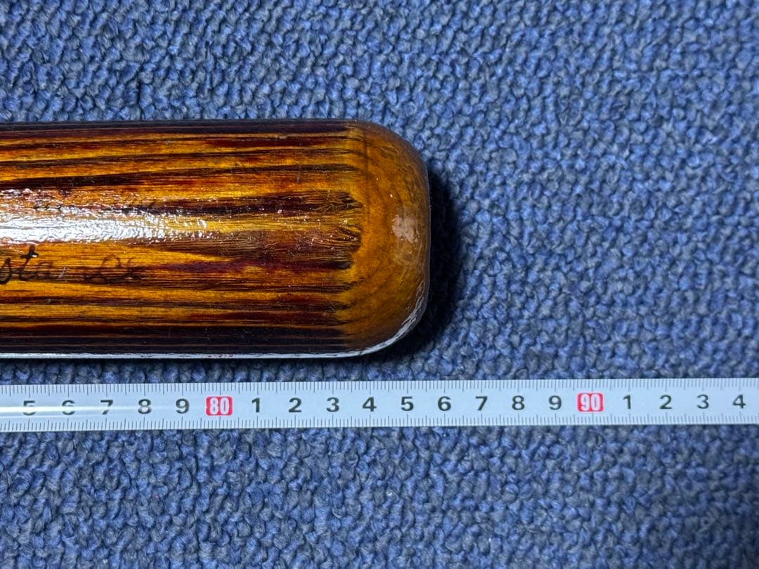 希少品ジュン・イシイ製硬式用圧縮バッ ト 王貞治直筆サインバット