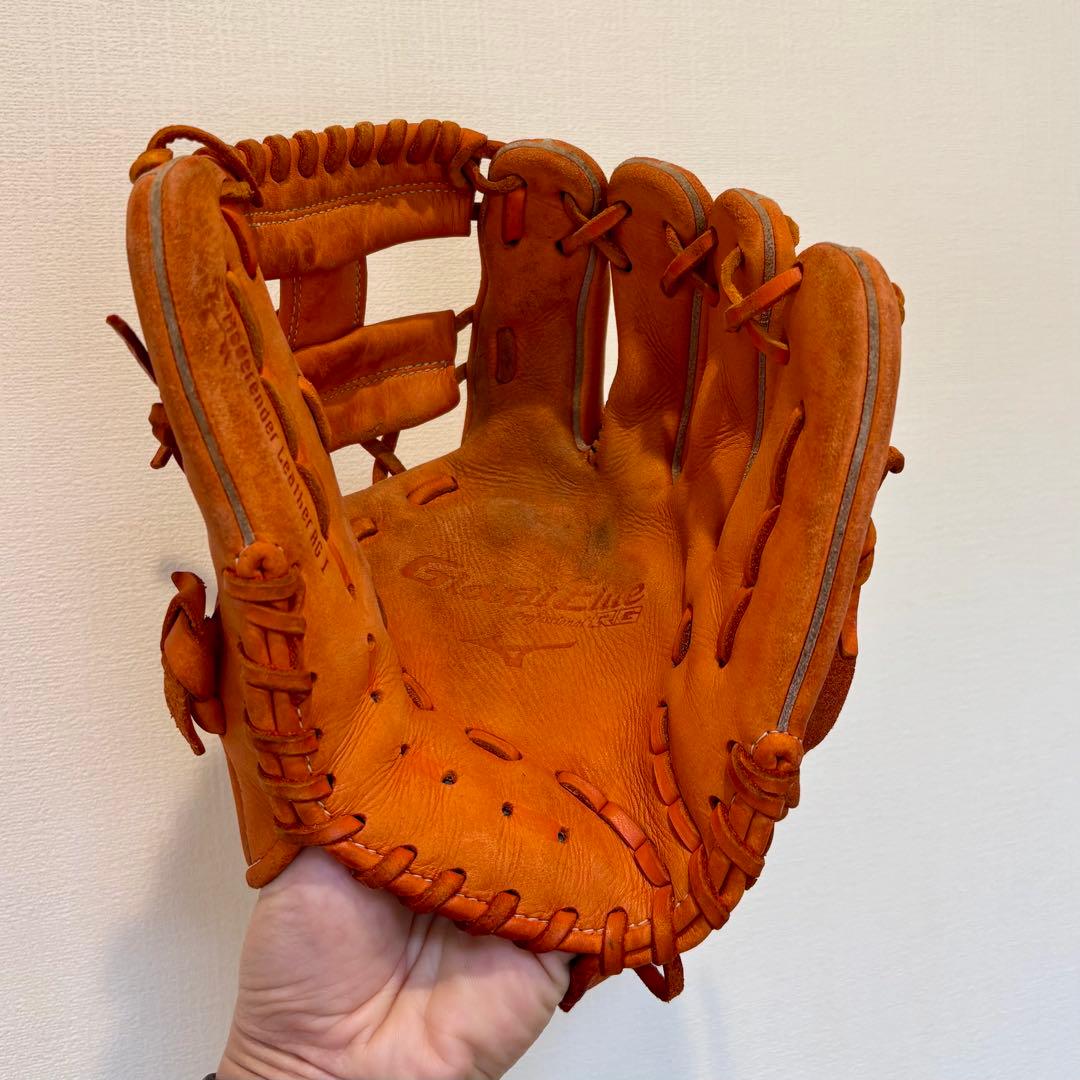 ミズノ グローバルエリート 少年 軟式 グローブ 型抜群 再生済み 少年野球