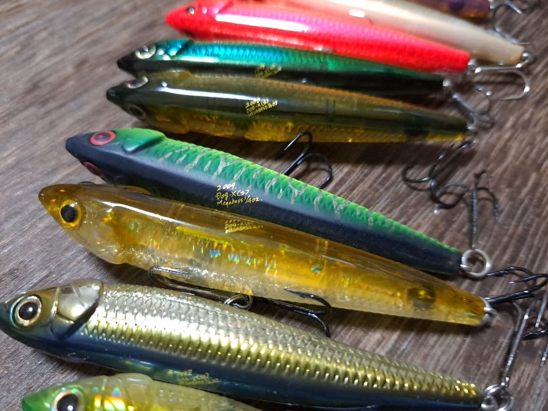 Megabass　メガバス　ドッグX　ドッグエックス　10本セット①