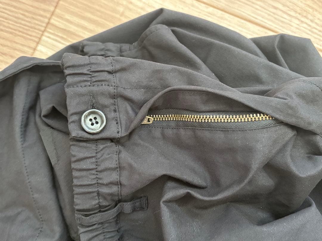 8g shoot ワンタックストレッチパンツ　クロ　L