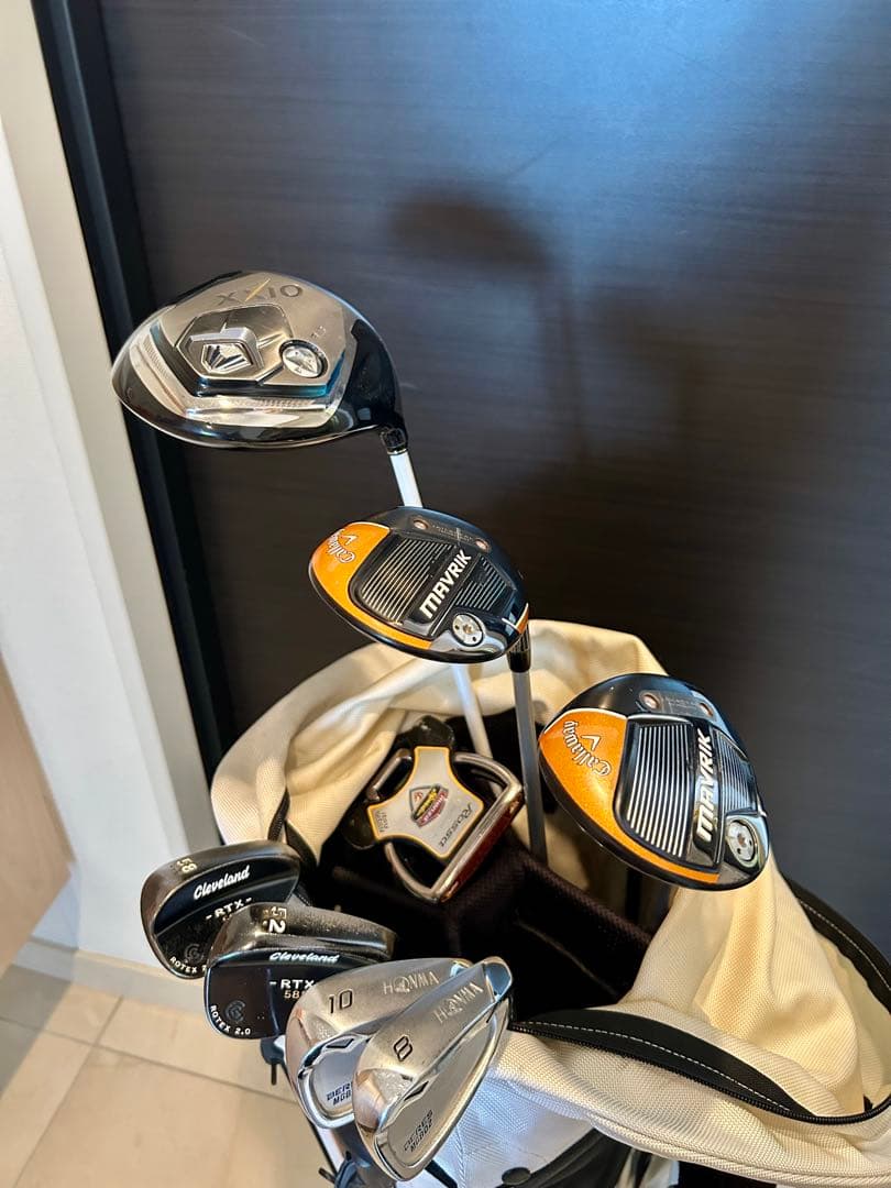 【初心者オススメ】BRIEFING BEAMSGOLFキャディバッグクラブセット