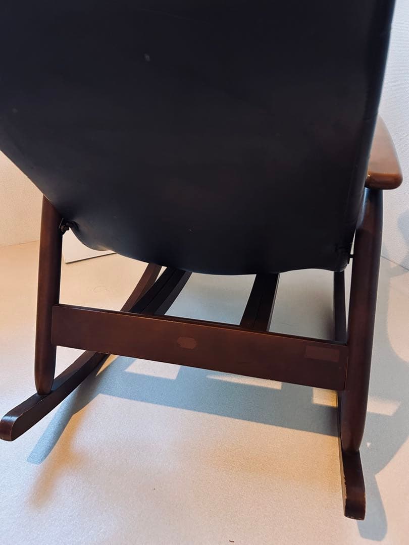 ヴィンテージ 松田家具 ロッキングチェア　フットレスト付き　ミッドセンチュリー