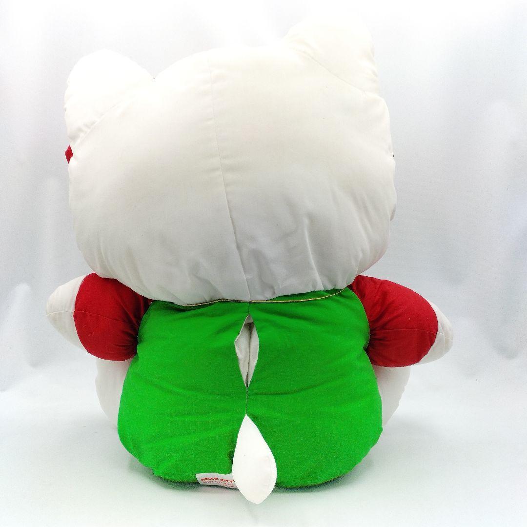 当時物 未使用 ハローキティ ぬいぐるみ ティッシュカバー 旧ロゴ サンリオ