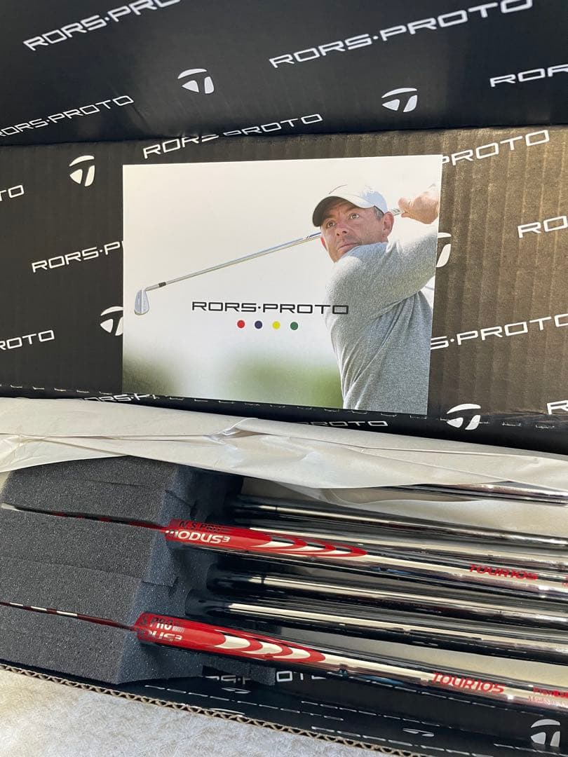 テーラーメイドRORS PROTO 限定 4-P 7本セットモーダス105(R)