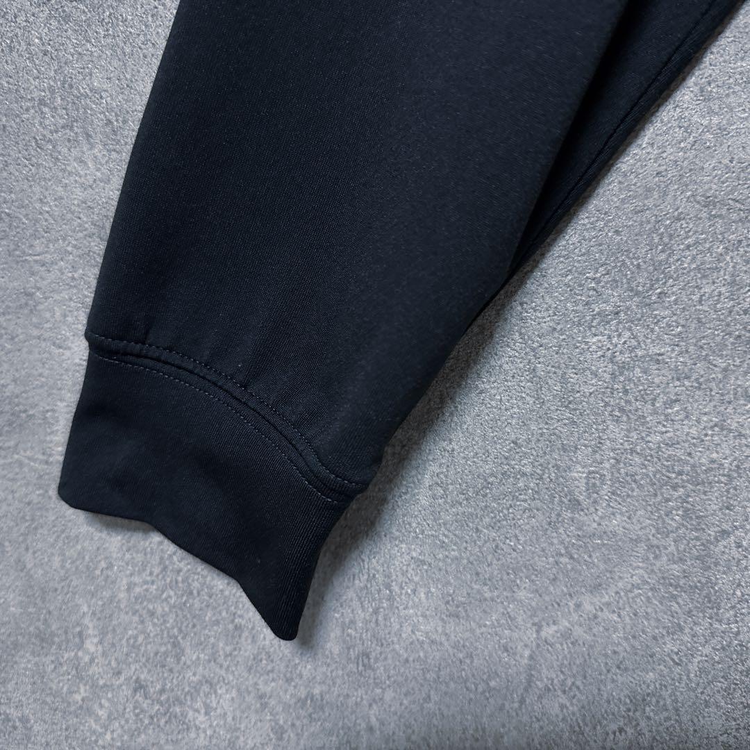 NIKE GOLF ナイキゴルフ 刺繍ロゴ 長袖 モックネック シャツ ブラック
