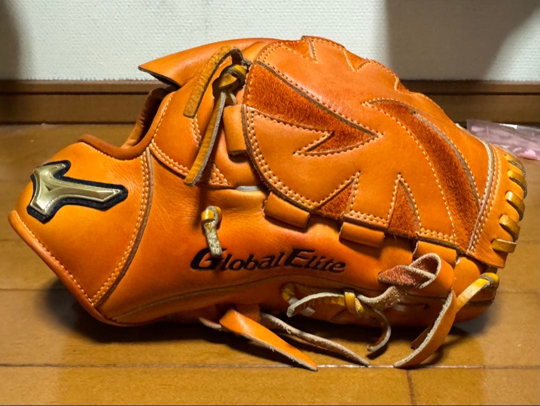 ミズノグローバルエリート 一般軟式投手用グラブ 中古