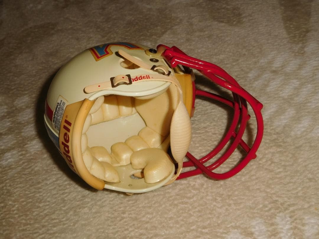 Riddell NFL アメリカンフットボール オイラース ミニヘルメット