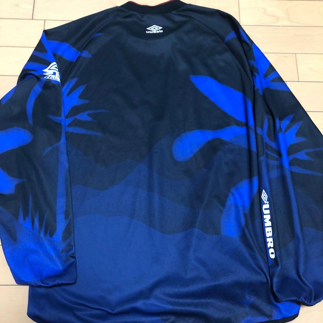 UMBRO XLARGE ネイビー/ブルー 長袖シャツ