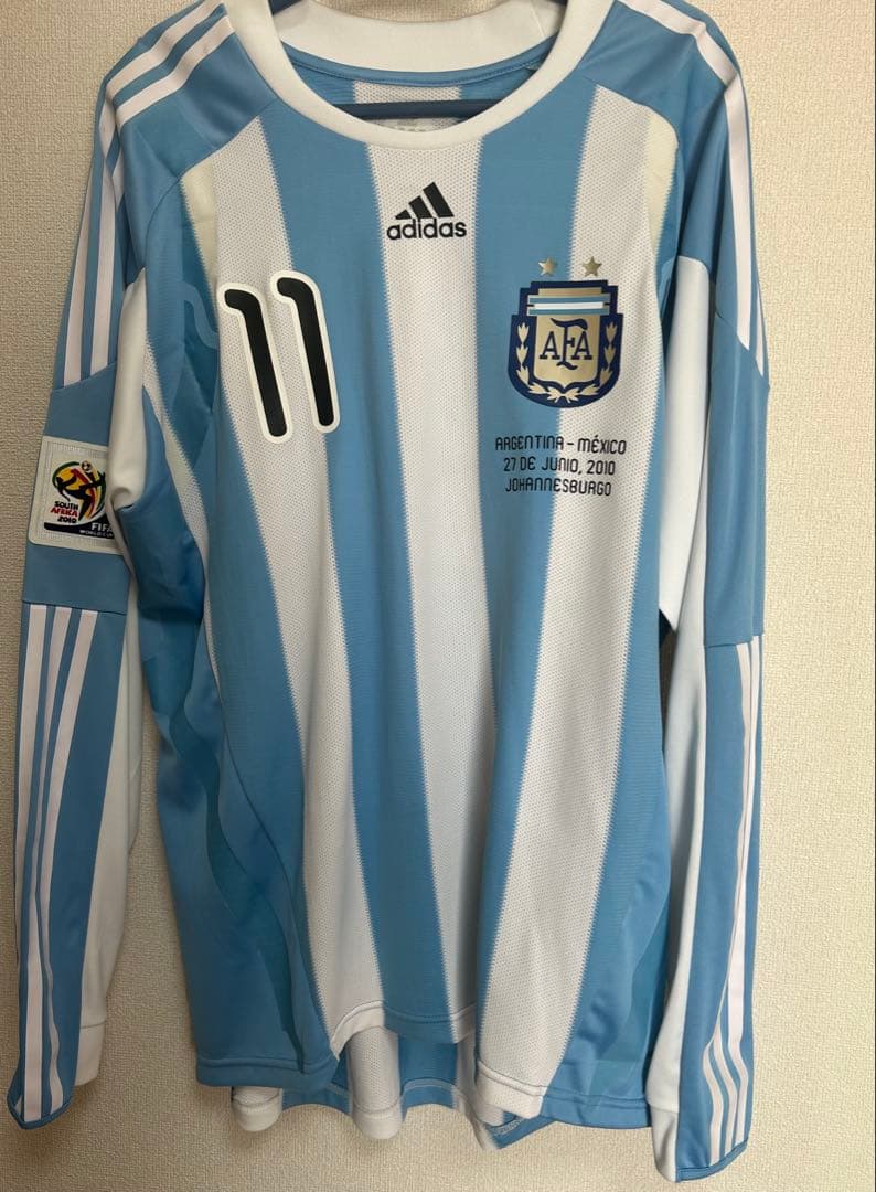 アルゼンチン代表 選手用TECHFIT 2010ワールドカップTEVEZ