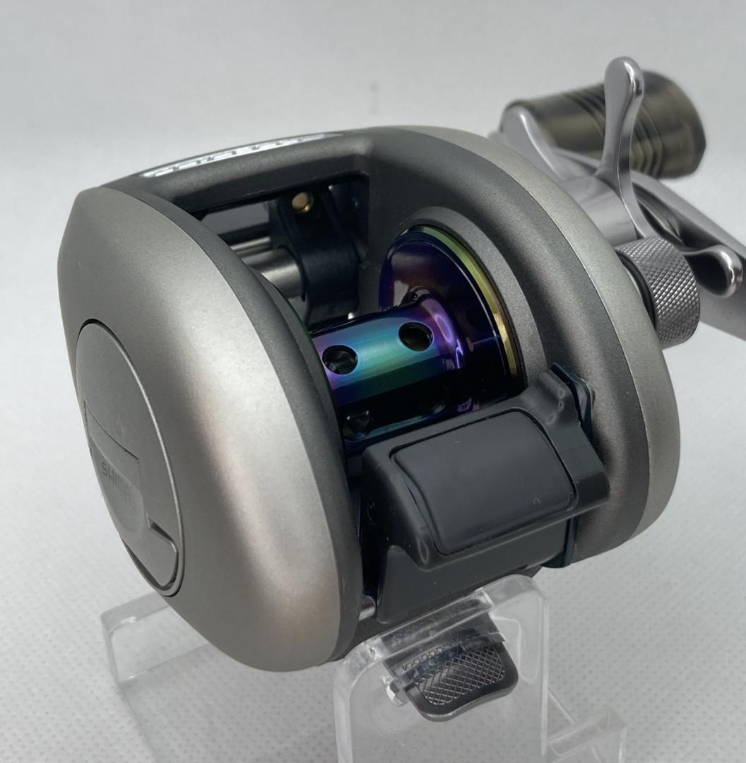 極美品　シマノ　スコーピオン　メタニウムXT　銀メタ