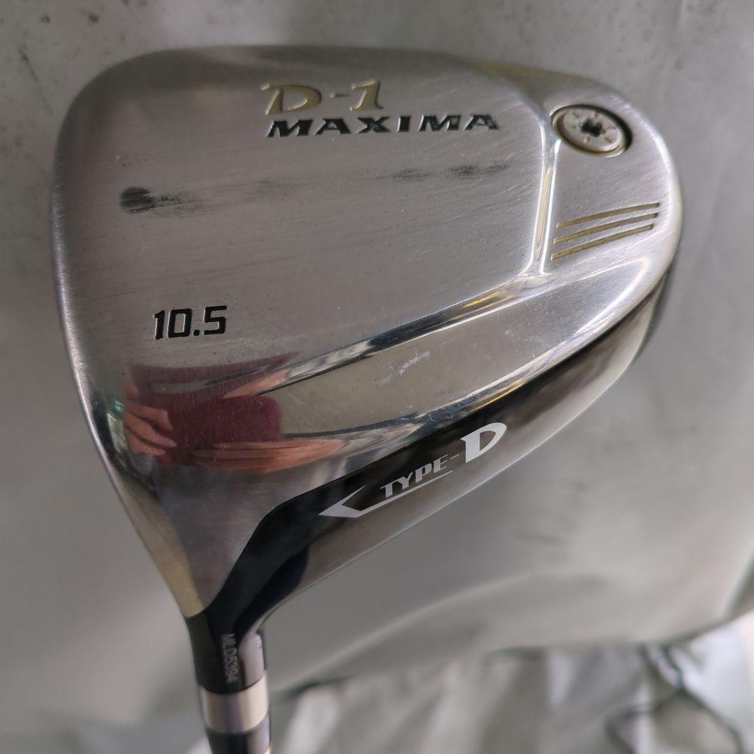 D-1 MAXIMA ドライバー 10.5度 MX-D SRレフティ
