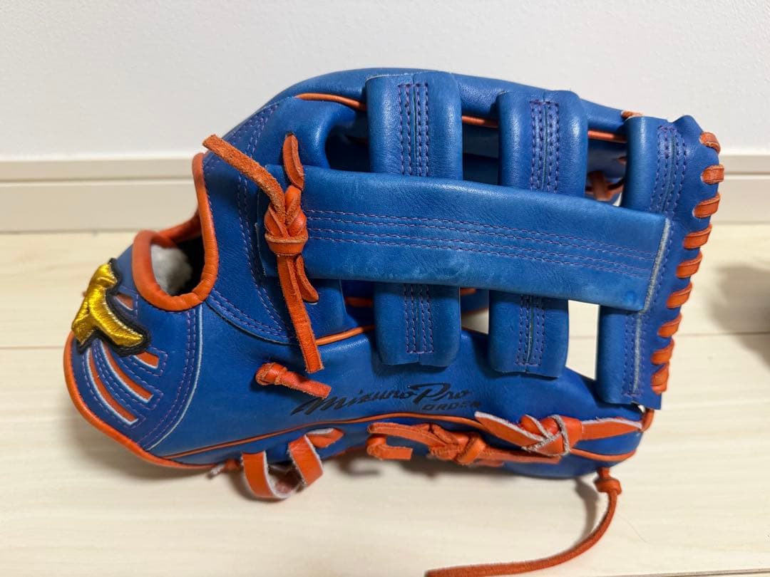 Mizuno 野球グローブ 青
