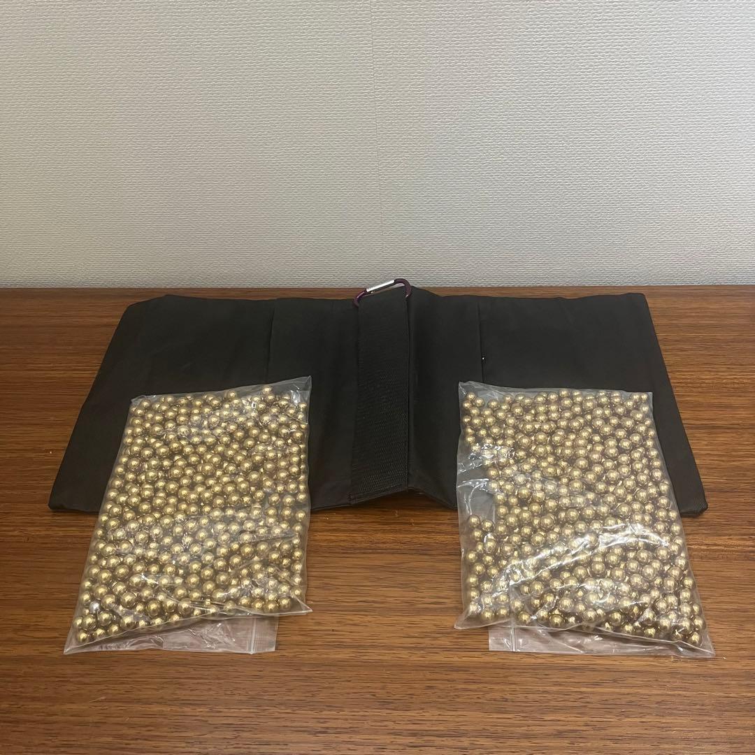 ウエイトバッグ　4個　撮影　キャンプ　パチンコ玉　24kg