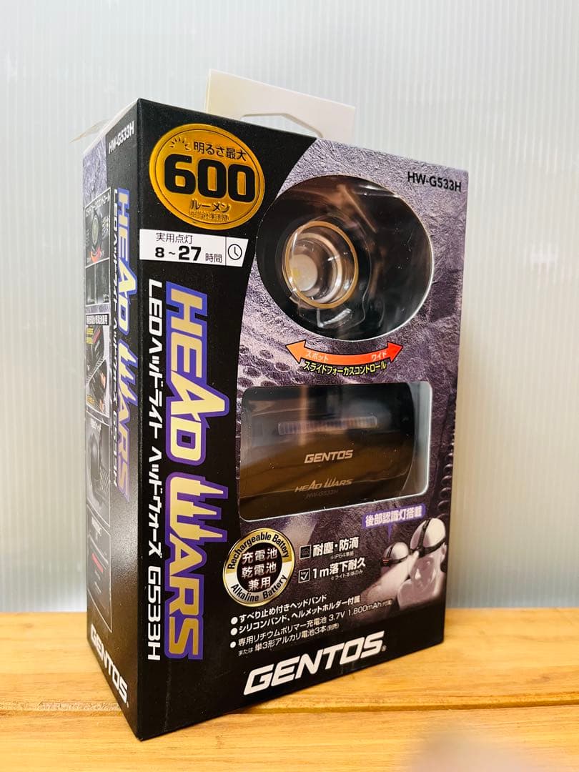 LED ヘッドライト 600ルーメン HW-G533H