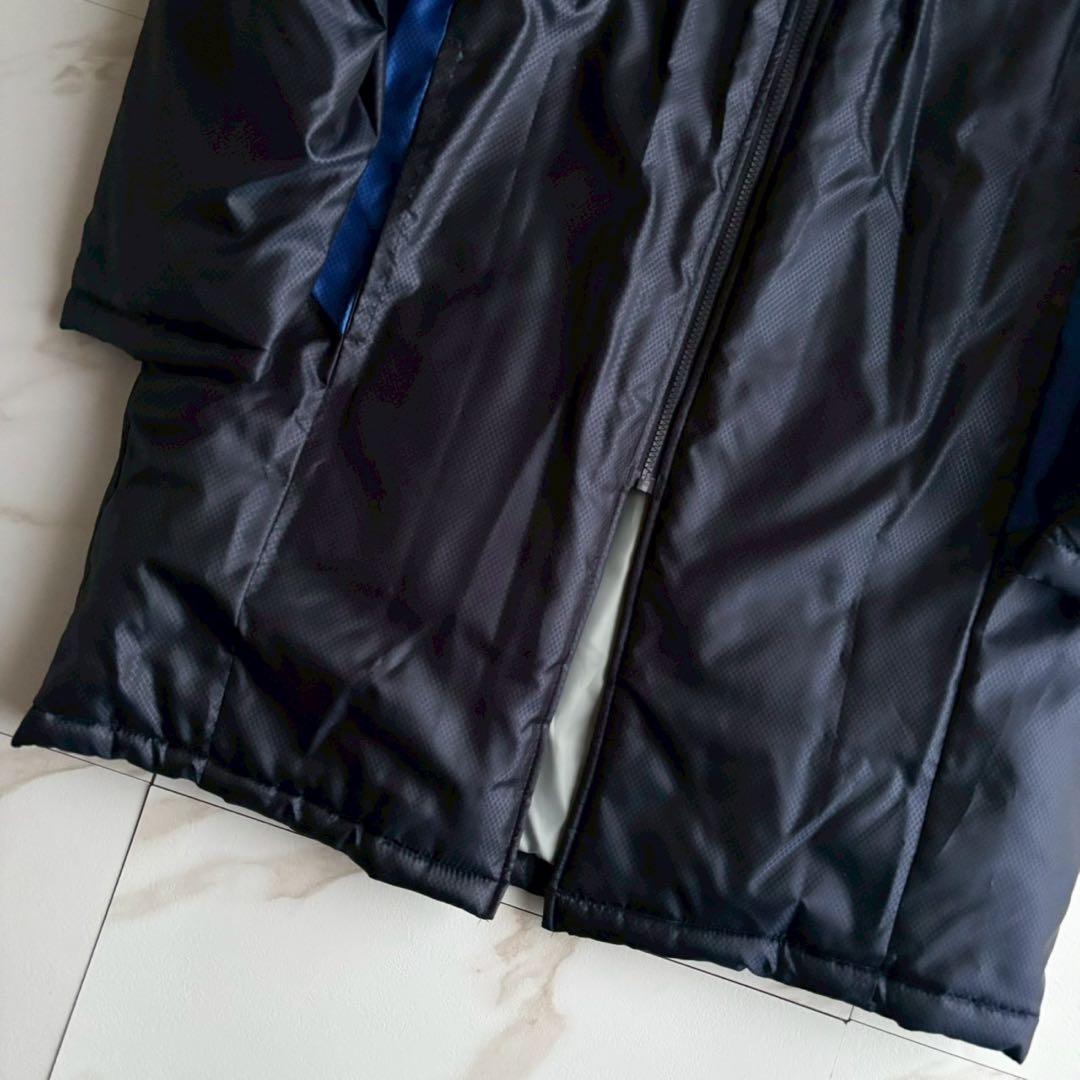 人気◆MIZUNO ミズノ ロゴ入り ベンチコート 中綿 ロング フリーサイズ