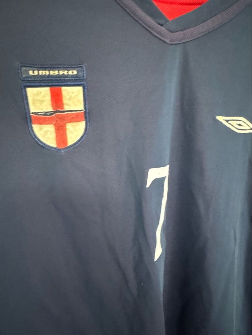 イングランド代表 ユニフォーム 長袖 UMBRO アンブロ L XLサイズ