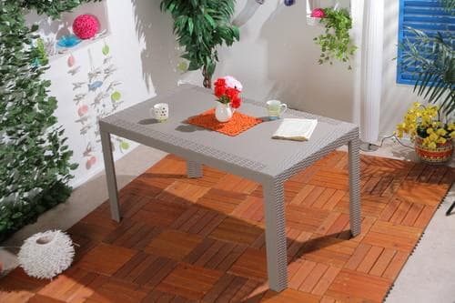 【新品・送料無料】ステラ　テーブル　８０×１４０　グレー