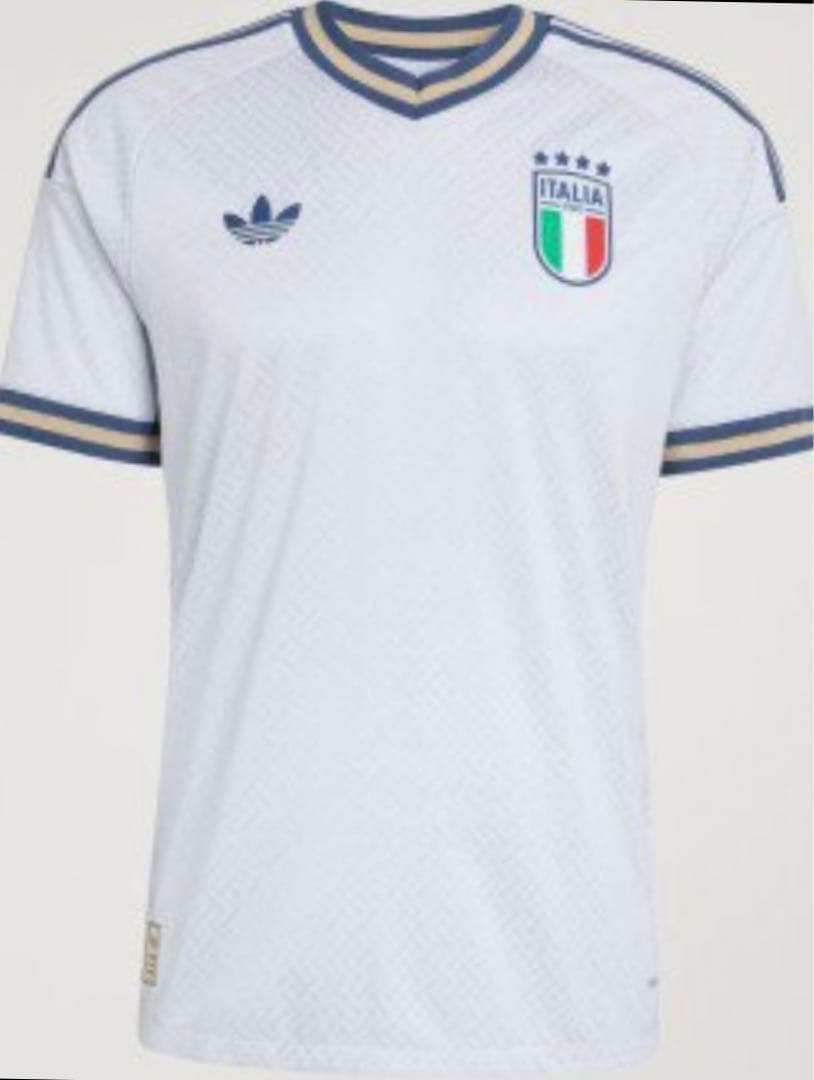 ヒ*圧様 adidas イタリア代表 ホワイトシャツ