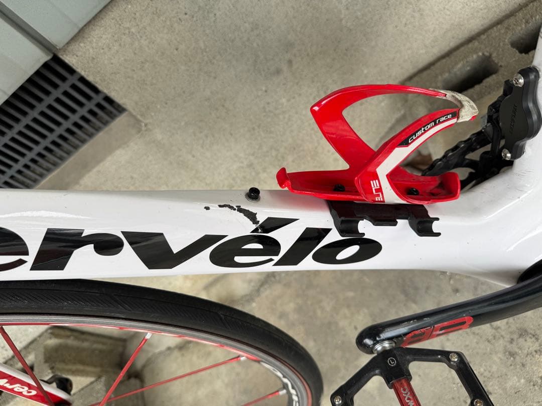 Cervélo S5 ロードバイク ホワイト/レッド