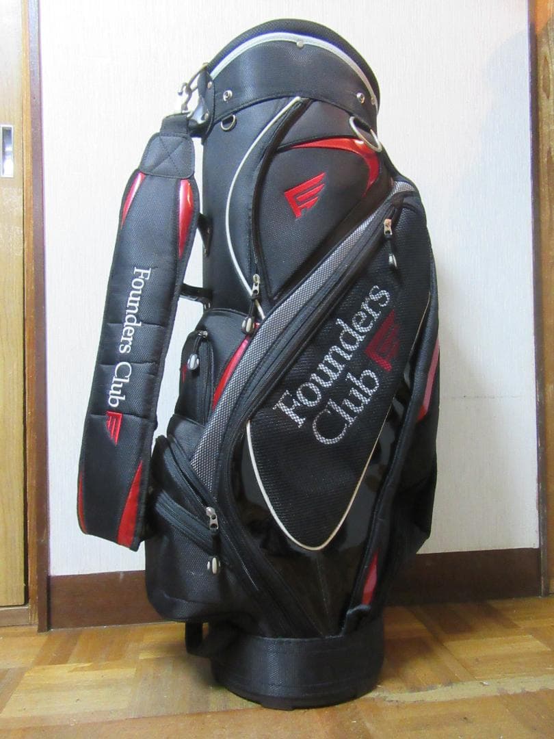 ★ファンダース★Founders Club★ゴルフ.バック★黒★フードなし★