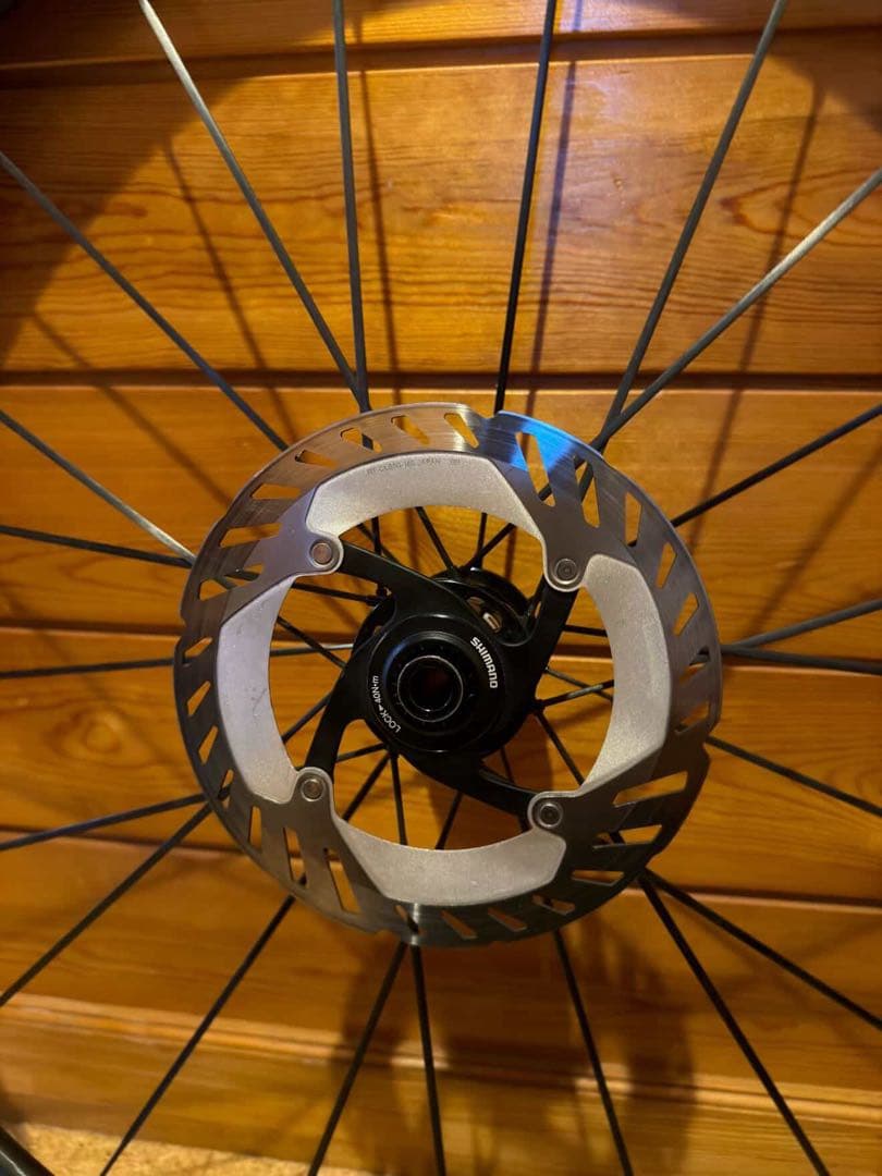カーボンホイール ルンハイパー 前後セット ロードバイク用　アルテグラローター付